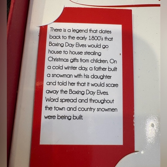 New Boxing Day Snowman Brooch Pin - Unisex - Picture 4 of 9